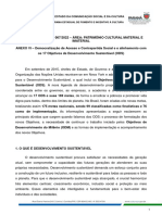 Anexo VI - ODS e A Democratização de Acesso e Contrapartida Social