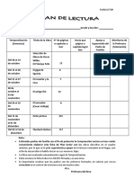 Plan de Lectura - 6to Grado - CHECA