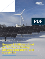 Energy Utilities Performance Cloud Load Testing