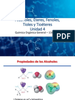 QOG - IV - Alcoholes Éteres Fenoles Tioles Tioéteres