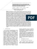 ISH2015 - 198.un Estudio Sobre La Influencia Del Nivel de Contaminación y La Humedad