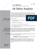 Job Safety Analysis: Heet ACT