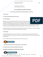 Auditoria de Regularidade e Auditoria Operacional