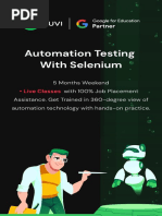 Automation Testing With Selenium