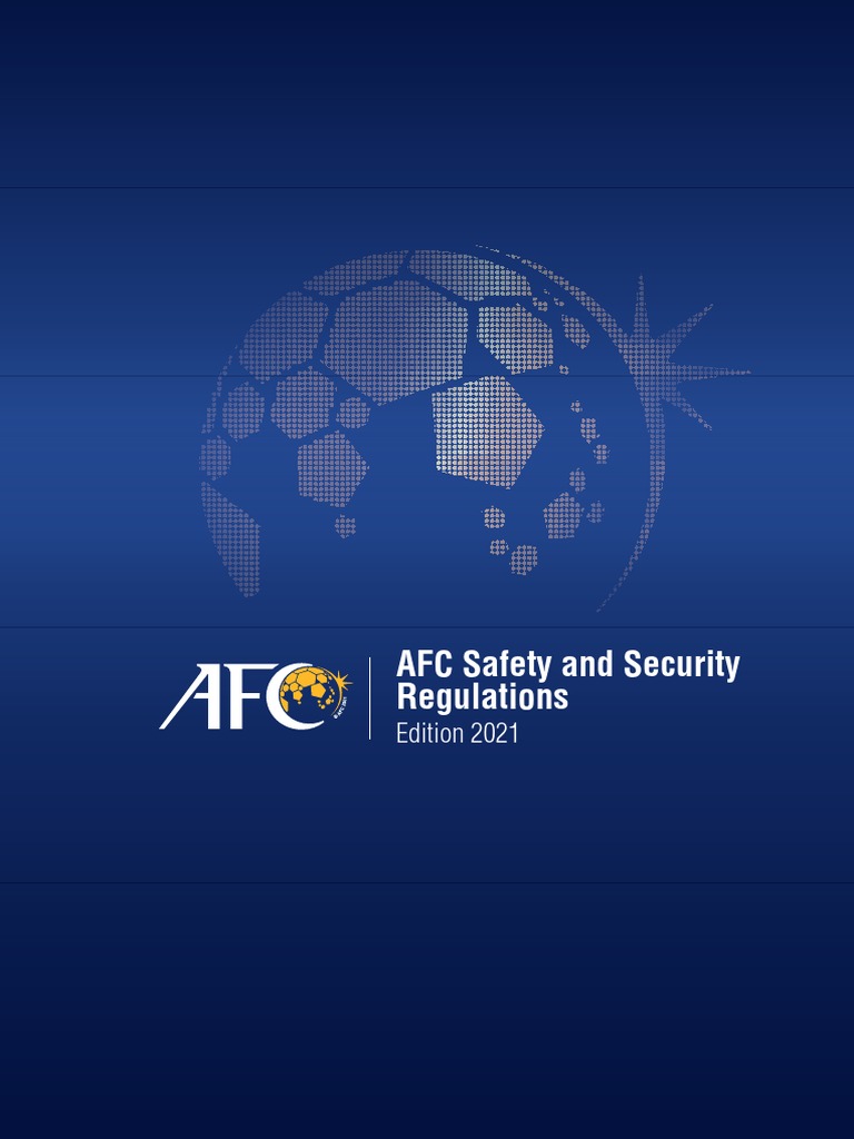Afc Safety and Security Regulations Edition 2021 PDF Security Guard