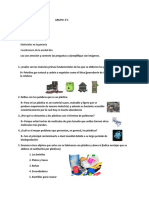 Cuestionario de Materiales