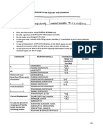 CHECKLIST CANDIDATE DETAILS