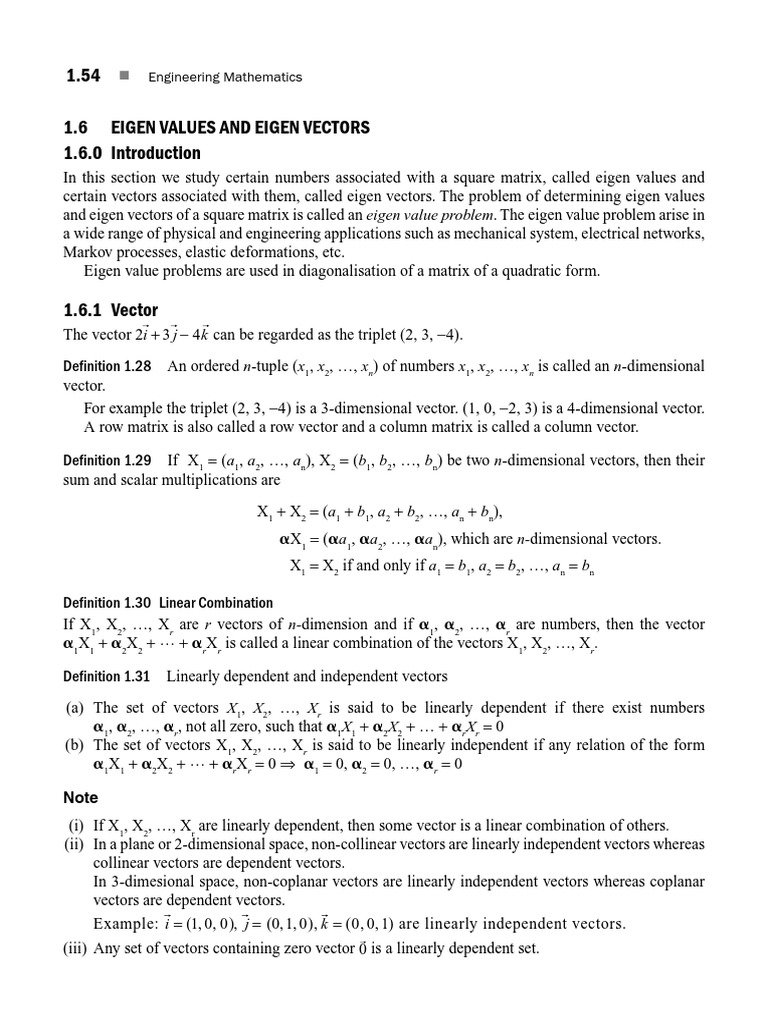 Dr.R.Venkatesan Matrices | PDF | Eigenvalues And Eigenvectors | Matrix ...