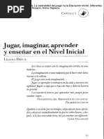 Dente. Liliana. Jugar, Imaginar, Aprender y Enseñar en El Nivel | PDF