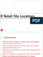 Retail Site Location - II