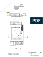 Swimming Pool Drawings: Section at BB'