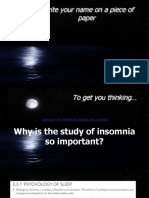 L1 Insomnia