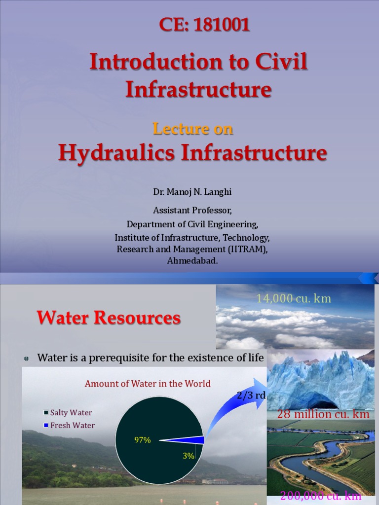 Hydraulic Infrastructure PDF Dam Spillway