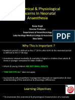 Neonatal Anaesthesia