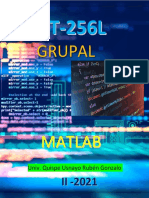 Grupal - Matlab - Ruben Quispe Usnayo Elt256
