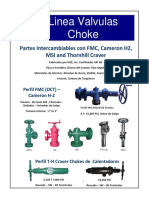Choke Valves Line - Spanish Mca. Oct