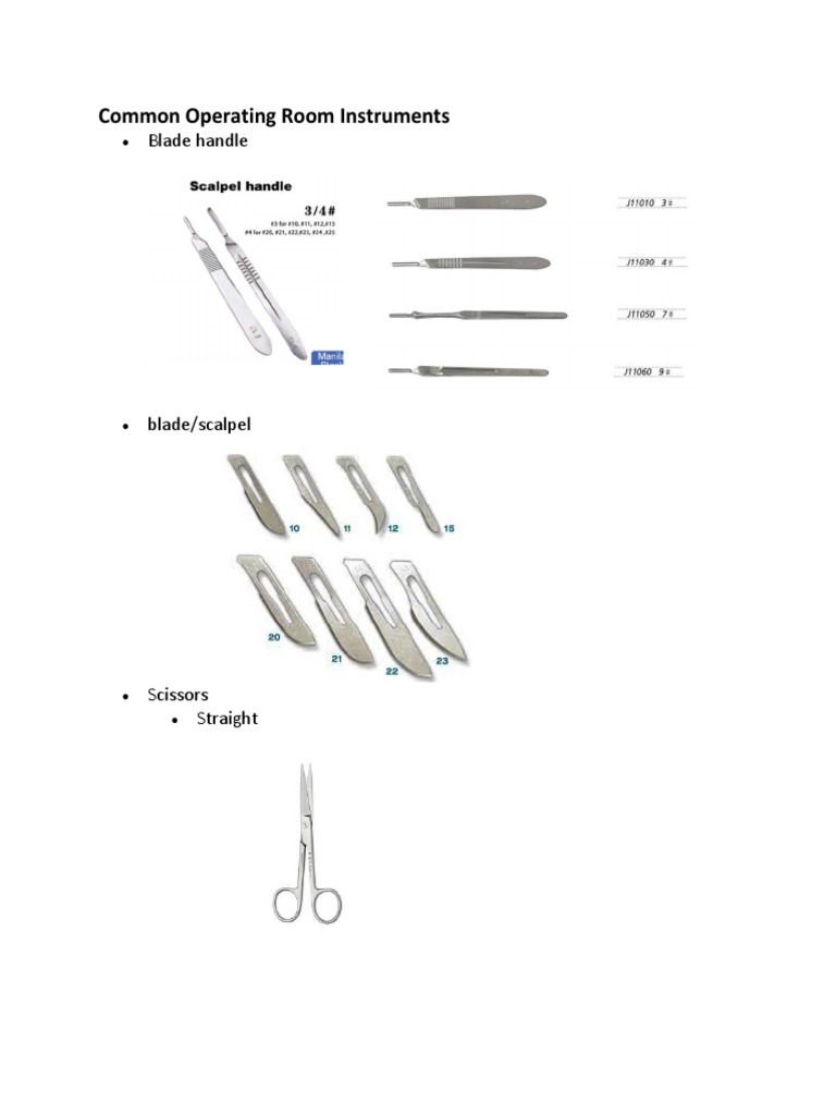 Surgical Instruments PDF
