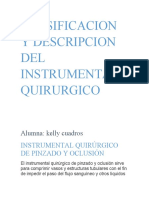 CLASIFICACION Y DESCRIPCION DEL INSTRUMENTAL QUIRURGICOk