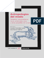 Antropologías Del Miedo. Vampiros, Sacamantecas__. - Gerardo Fernández & José Manuel Pedrosa (Eds.)