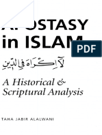 (Taha Jabir Al-Alwani) Apostasy in Islam A Histor