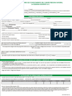 Formulario de Conocimiento Del Cliente Persona Natural