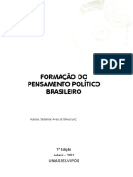 Formação Do Pensamento Político Brasileiro