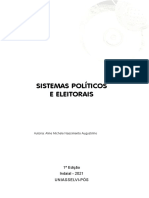 Sistemas Políticos e Eleitorais