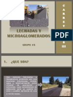 Lechadas y Microaglomerados