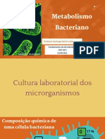 Metabolismo Bacteriano