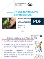 Semana 4 - Desarrollo de Proyectos de RSE en La Empresa en El Marco de Una Ética Responsable