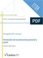 Tema 2. Fundamentos Del Aprendizaje