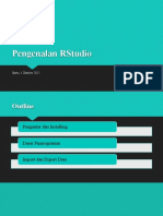 Modul Pengenalan RStudio