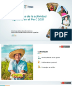 El Estado Del Agro 2021 MINAGRI