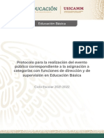 Protocolo Asignación Dirección y Supervisión Eb 2021-2022