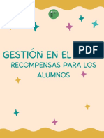 Gestion en El Aula Recompensas para Los Alumnos