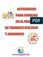 Actividades para Familias en El Proceso de Transito Efectivo y Armonico