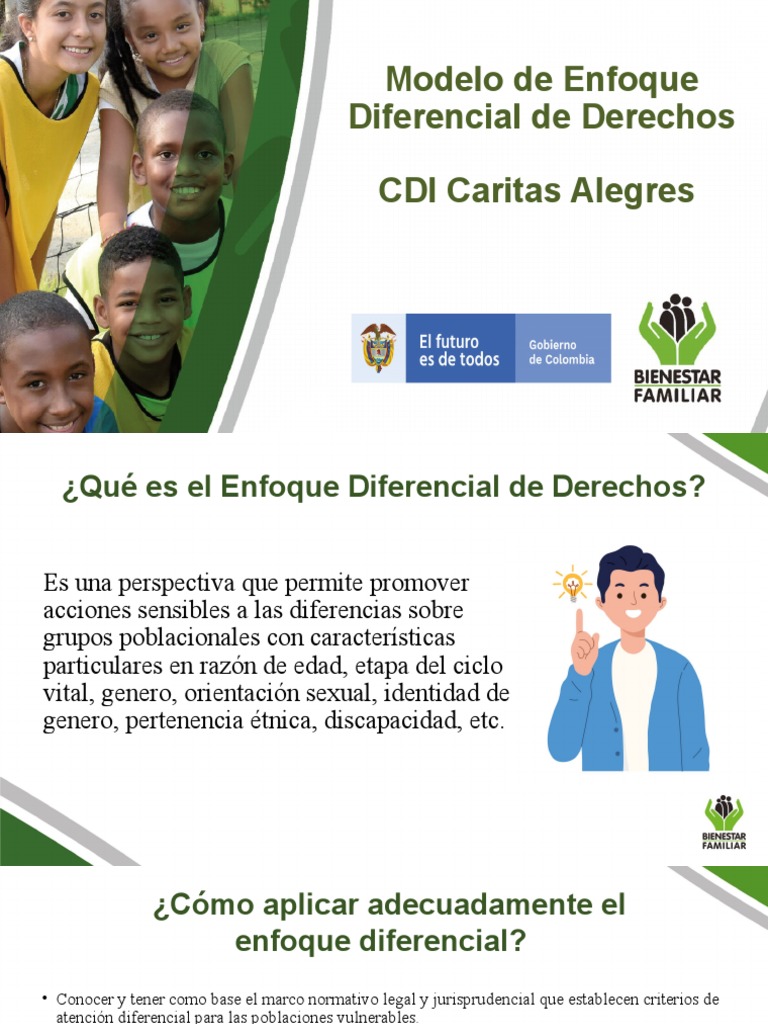 Enfoque Diferencial de Derechos en CDI | PDF | Género | Estudios de género