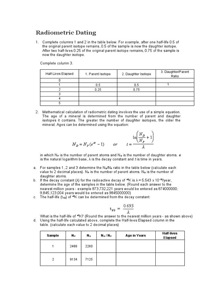 radiometric-dating-exercise2-091015-pdf-radioactivity-physical