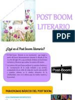 Post Boom Literario 4°medio