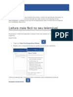 Leitura Mais Fácil No Seu Telemóvel: Vista para Dispositivos Móveis
