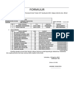 Biodata Pemain dan Official bondoyudo cup