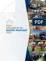 INEI - Perú - Indicadores de Gestión Municipal 2021