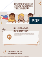 The Illustrados Effect On National Awareness in The Philippines