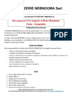 Offre D'emploi Comptable