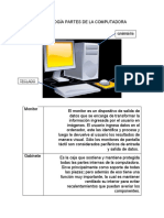 Tecnología Partes de La Computadora