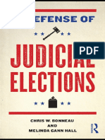 In Defense of Judicial Elections