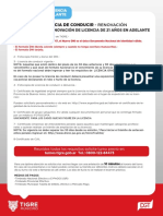 Requisitosdelicenciarenovacionde 21 Enadelante 2022