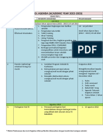 SCHOOL AGENDA 2022-2023