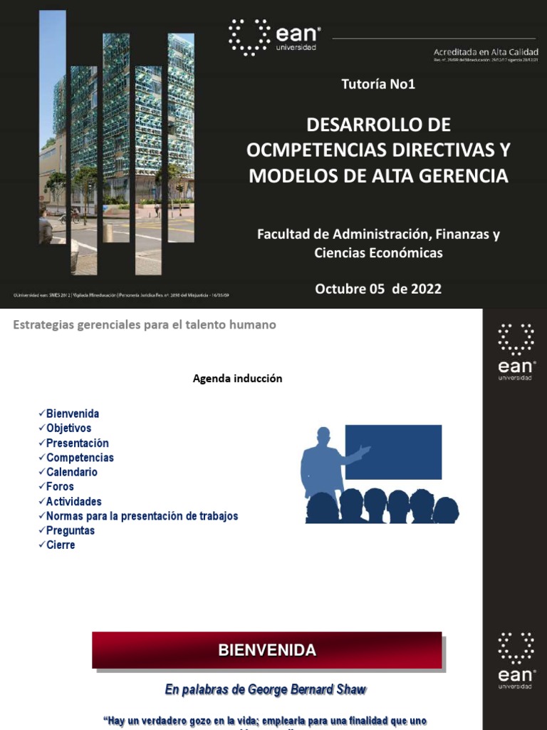 Inducción ComDir 2022-S2C4 | PDF | Liderazgo