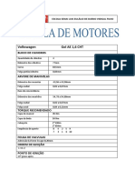 TABELA DE MOTORES Ol 1.6 CHT